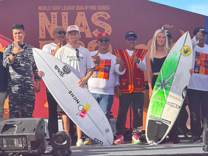 Nias Pro 2025 World Surf League Diikuti 184 Atlet dari 12 Negara