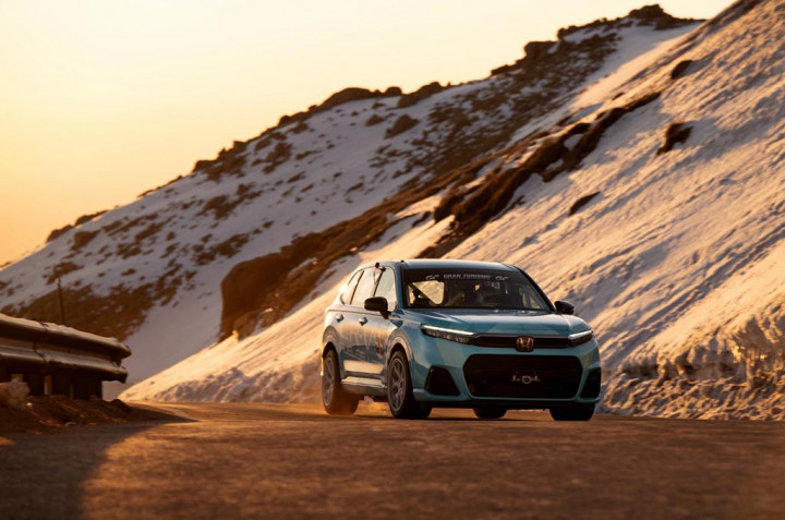 Spesifikasi Honda CRV e:FCEV yang Tampil Di Pikes Peak 2025