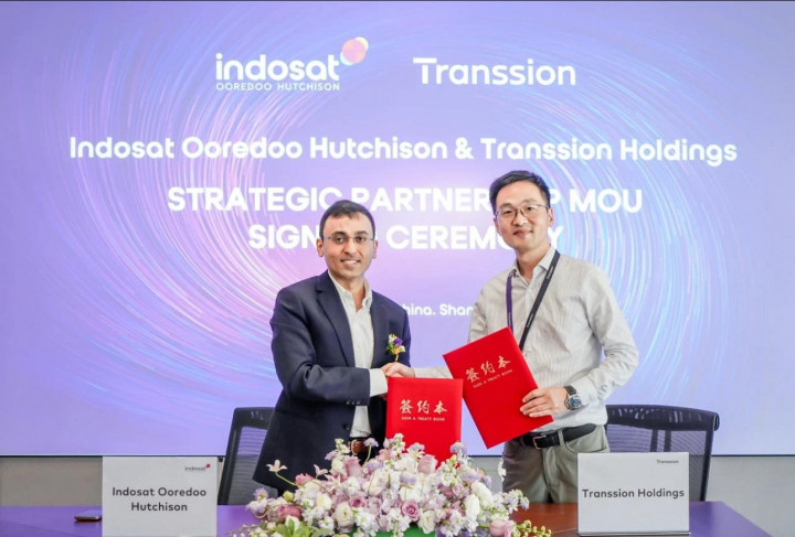 Indosat dan Transsion Perkuat Inklusi Digital di Indonesia