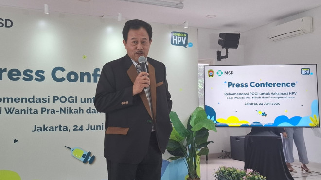 Ketua Umum Perkumpulan Obstetri dan Ginekologi Indonesia (POGI) Prof. Dr. dr. Yudi Mulyana Hidayat. Dok. Aulia/Medcom