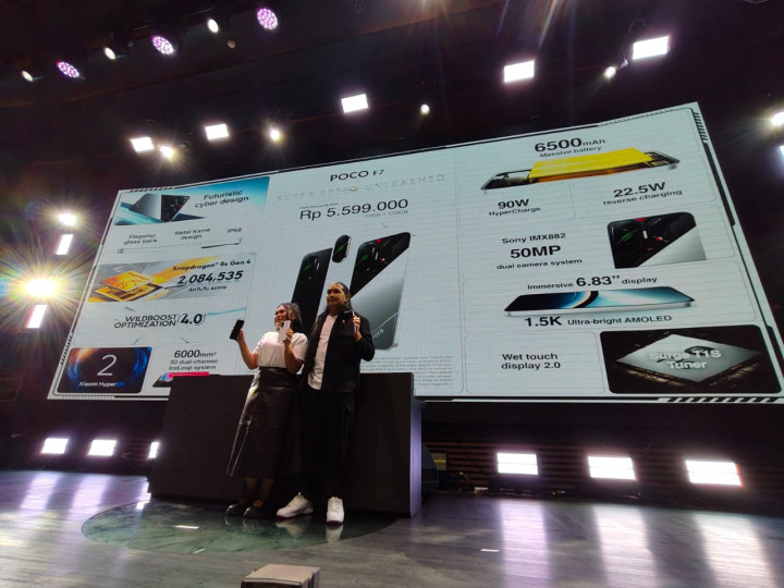 Poco F7 Resmi di Indonesia, 12/512GB Dibanderol Rp5,5 Jutaan