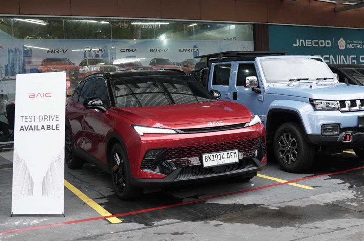 BAIC Boyong X55 II Rilis Regional di Medan