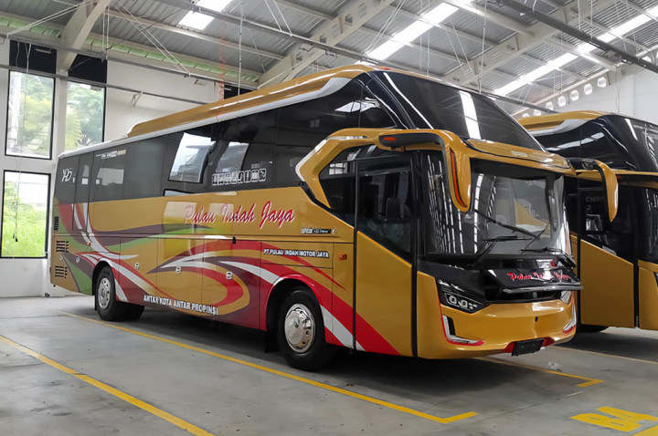 PO Pulau Indah Motor Jaya Tambah 6 Bus Baru