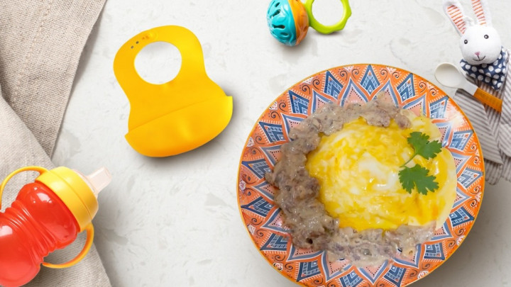 Resep MPASI Omurice dan Krim Jamur untuk Si Kecil