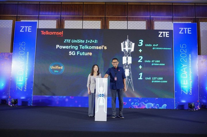 ZTE dan Telkomsel Percepat Masa Depan 5G Indonesia via Solusi UniSite 1+2+3