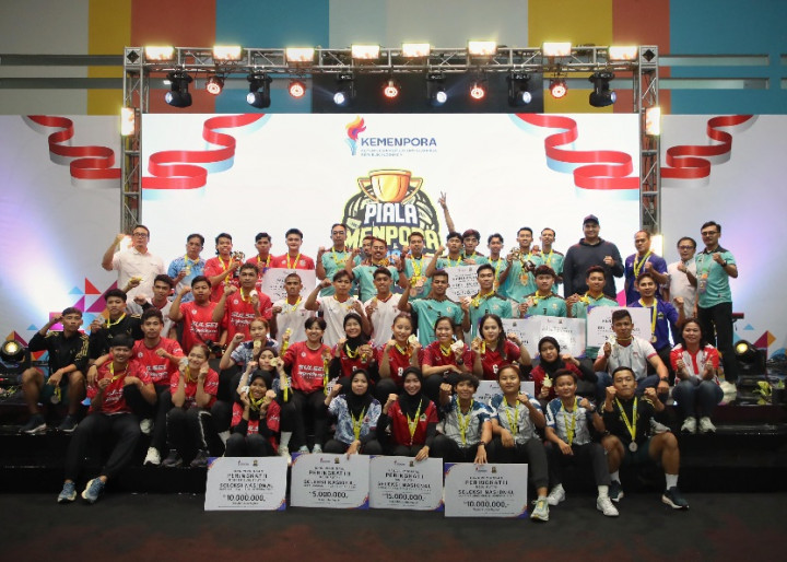 Tim Sulawesi Selatan B Juara Seleknas Sepak Takraw Piala Menpora 2025