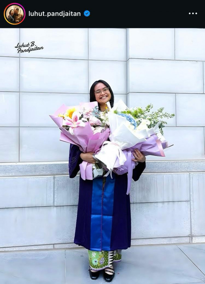 Diam-Diam Daftar Kuliah, Faye Cucu Luhut Lulus S2 dari Tsinghua University dengan Beasiswa Schwarzman
