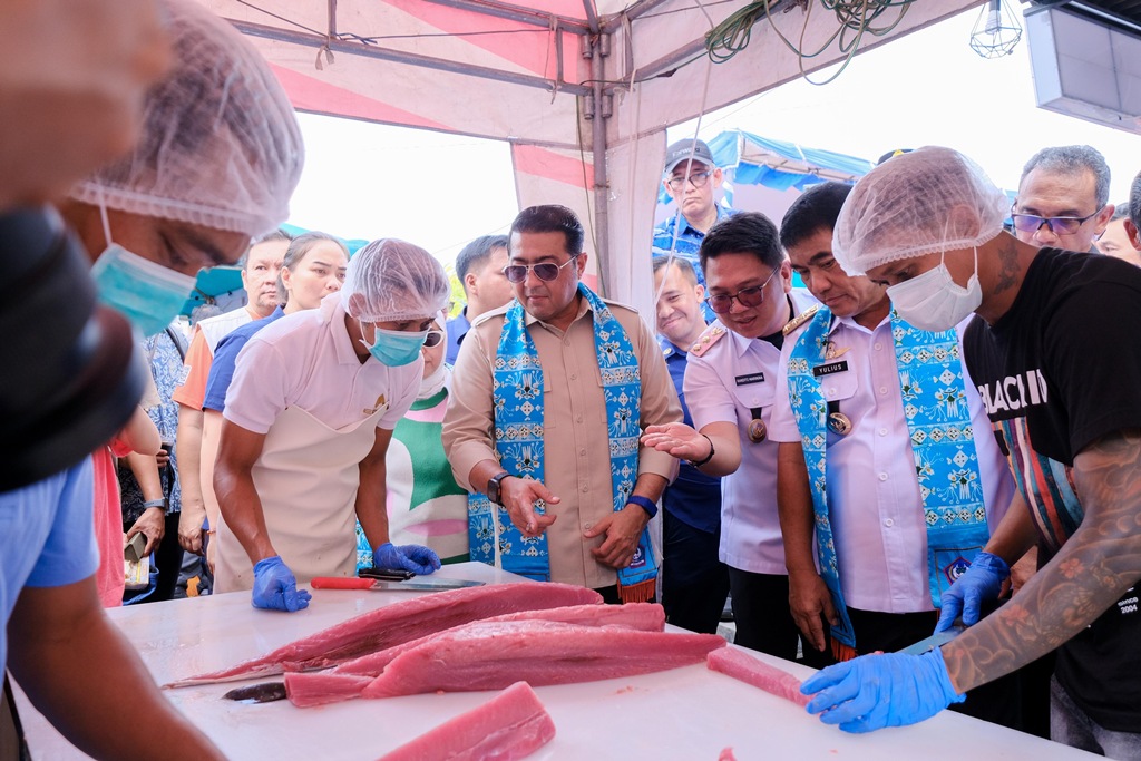 Bitung Street Food 2025 menurut Riefky memiliki potensi besar di subsektor ekraf kuliner. Dok. Kemenekraf