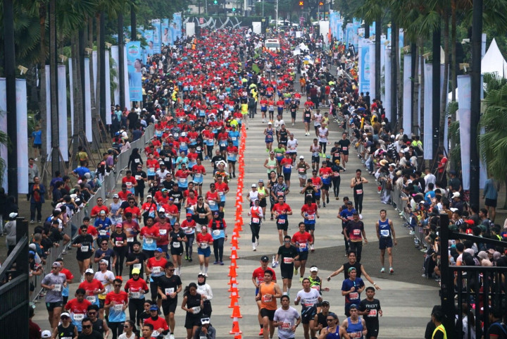BTN Jakarta International Marathon 2025 Berlangsung Sukses dengan Lonjakan Jumlah Peserta