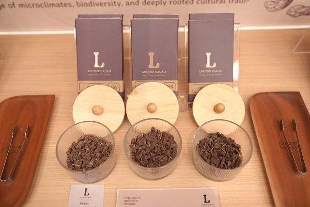  Dengan filosofi Single & Sustainable, Locton Cacao memaksimalkan potensi biji kakao Indonesia. (Foto: Dok. Birkom Kemenekraf)