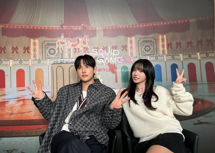 Yim Si Wan dan Jo Yuri Berbagi Cerita di Balik Layar Serial Squid Game
