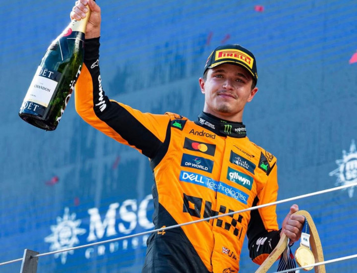 Menang di F1 Austria, Lando Norris Tempel Oscar Piastri di Klasemen