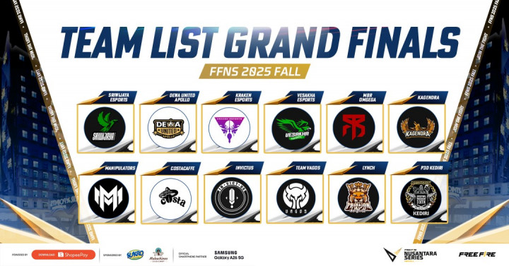 9 Tim Siap Bertarung di Grand Finals FFNS 2025 Fall Makassar