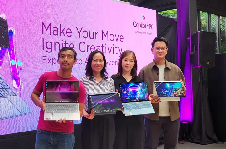 Lenovo Perluas Ekosistem Copilot+ PC dengan AMD Ryzen AI 300 Series di Indonesia