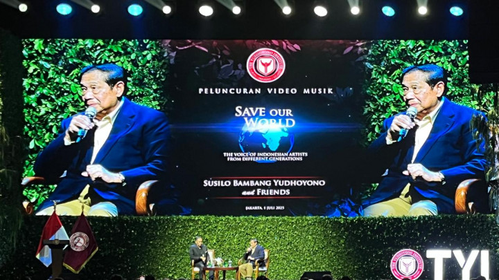 SBY Kenang Peran Ibu Ani dalam Proses Kreatif sebagai Seniman