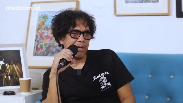 Jimi Multhazam Lebih Ingin Dikenal Sebagai Perupa yang Bermusik