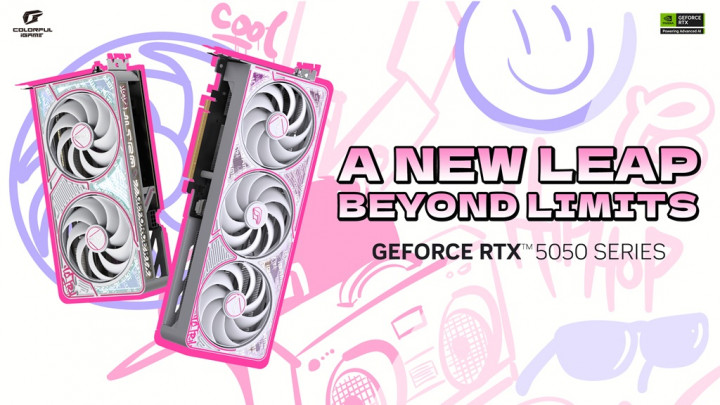 Colorful Luncurkan Lini Kartu Grafis GeForce RTX 5050, Desan dan Fitur Unik