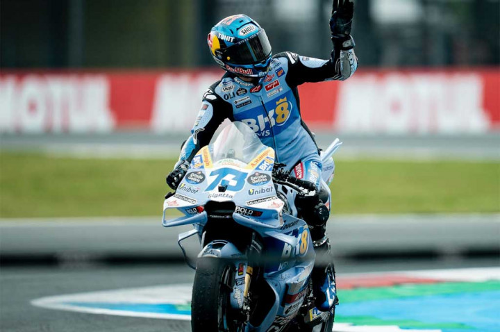 Apes di Sesi Main Race Assen, Federal Oil Menyayangkan Insiden Alex