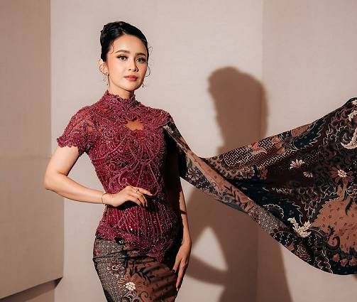 Penampilan anggun Michelle Ziudith. (Foto: Dok. Instagram/Michelle_ziu)