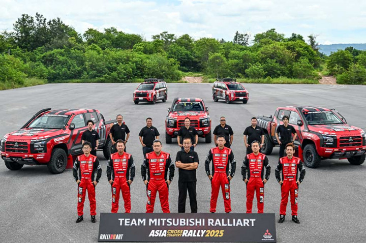 Mitsubishi Rallyart Siap Tarung di Asia Cross Country Rally 2025