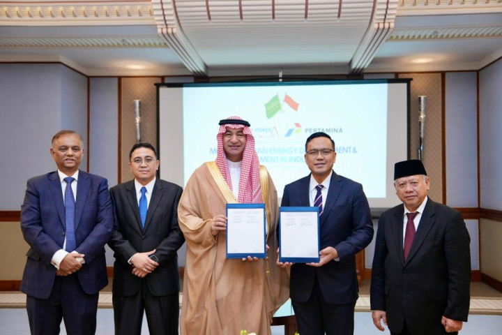 Kembangkan Teknologi Energi Bersih Skala Global, Pertamina Gandeng ACWA Power Arab Saudi