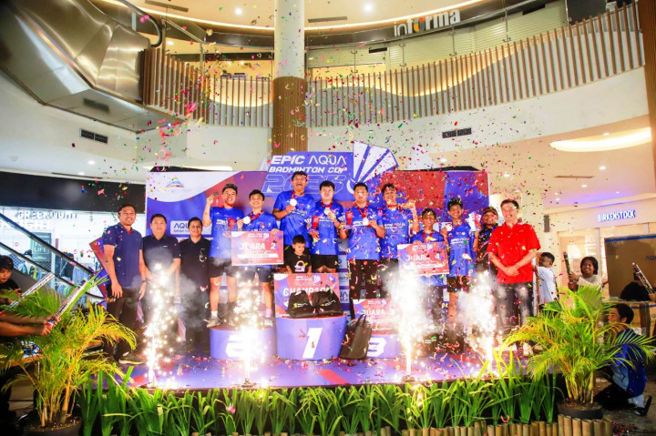 270 Pebulu Tangkis Ikut Turnamen di Lombok Epicentrum Mall