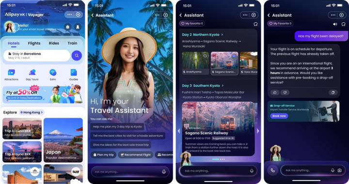 Alipay+ Voyager, Teman Perjalanan AI untuk Wisatawan Global