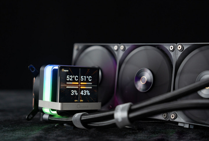 Ocypus Kenalkan AIO Cooler Sigma Pro Series, Ada Layar IPS 3,5 Inci