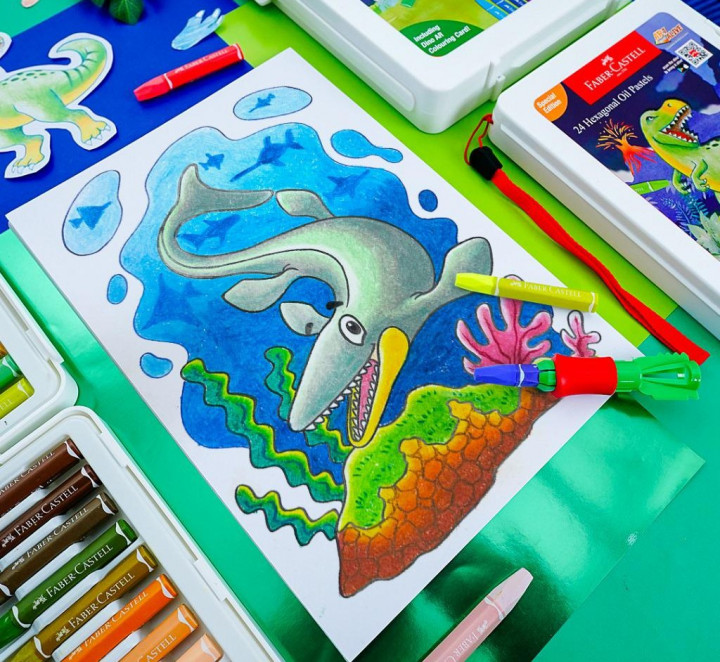 Menggambar dan Mewarnai Mampu Melatih Motorik Halus hingga Meningkatkan 'Pede' Anak