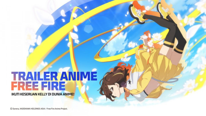 Trailer Perdana Anime Free Fire Dirilis, Ungkap Kelly Sebagai Protagonis!