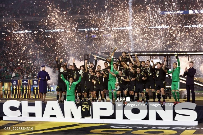 Timnas Meksiko raih gelar juara Piala Concacaf 2025-Foto AFP