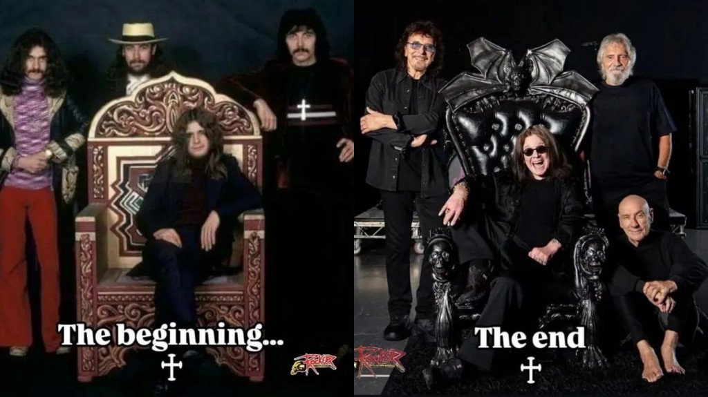 Black Sabbath (Foto: X @historyrock_)