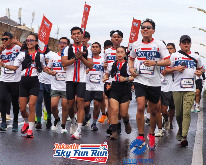 Jakarta Sky Fun Run 2025 Suguhkan Sensasi Lari di Atas Langit