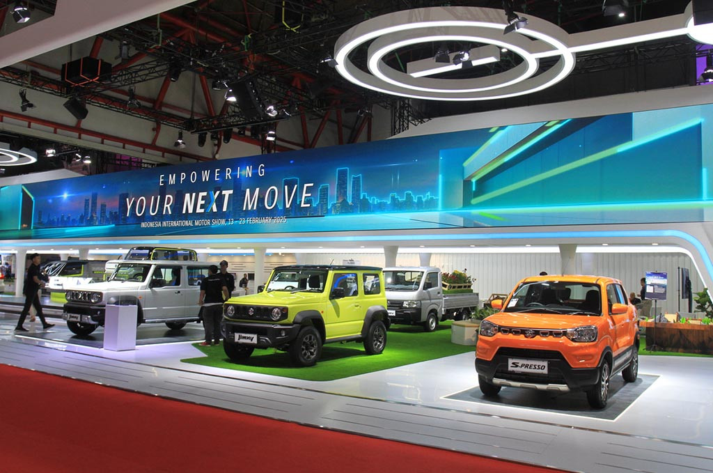 Booth Suzuki di IIMS 2025. Suzuki
