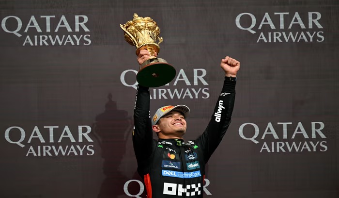 Lando Norris Juara F1 Inggris, Verstappen Gagal Podium