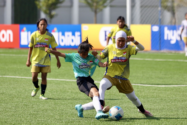 16 Tim Sepak Bola Putri Indonesia Bersaing di Piala Pertiwi U14 dan U16 2025 All Stars