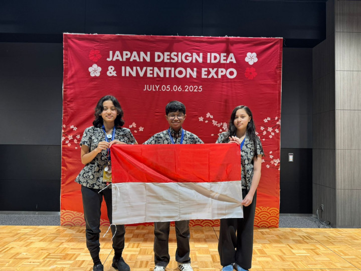 Bangga! Siswa Indonesia Raih Prestasi di Japan Design, Idea, and Invention Expo 2025