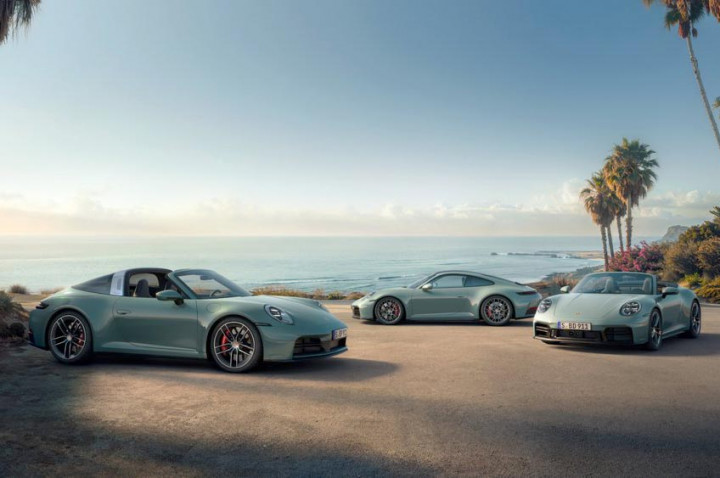 Porsche Hadirkan 911 Carrera 4S Coupé, Cabriolet, dan Targa dengan Sistem AWD