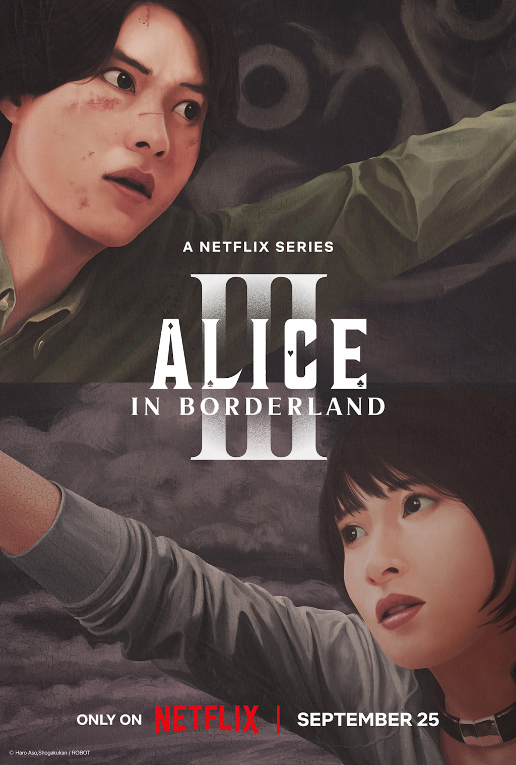 Poster teaser Alice in Borderland 3. Foto: Netflix