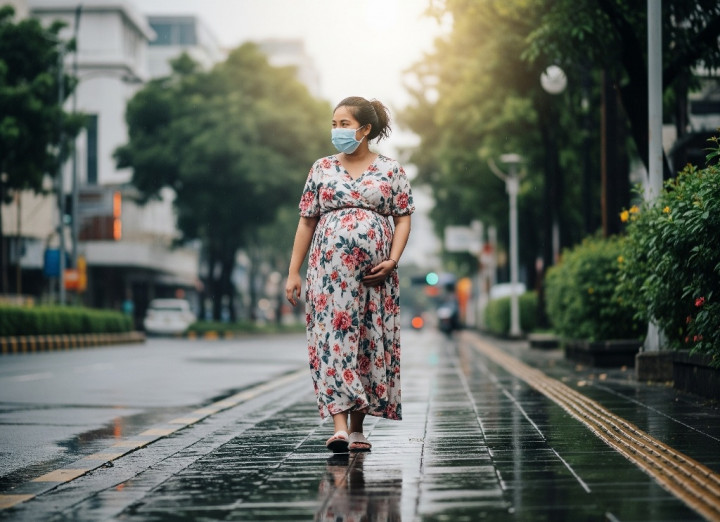 Tips Ibu Hamil Jaga Kesehatan di Musim Kemarau Basah