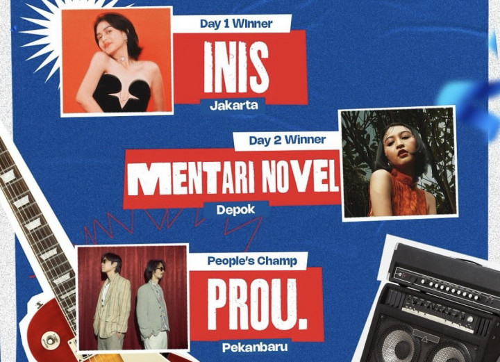 Kalahkan Ribuan Peserta, Inis dan Mentari Novel Tampil Perdana di The Sounds Project 2025