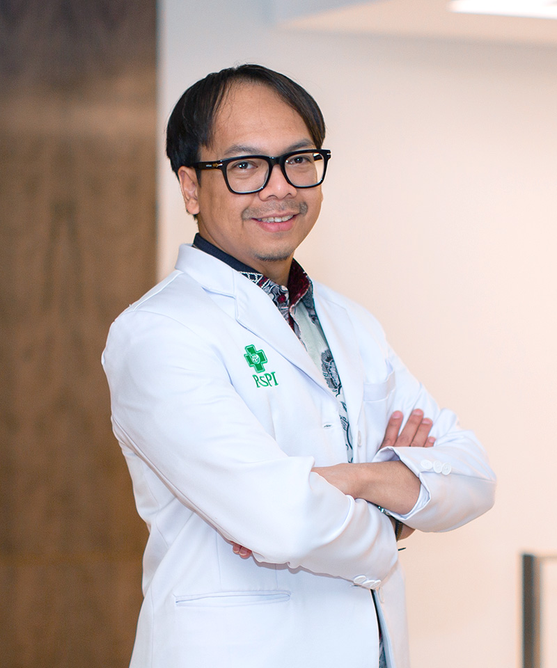 dr. Dony Yugo Hermanto, Sp. J.P, Subsp. Ar (K), FIHA, selaku Dokter Spesialis Jantung dan Pembuluh Darah Subspesialis Aritmia RS Pondok Indah – Pondok Indah.