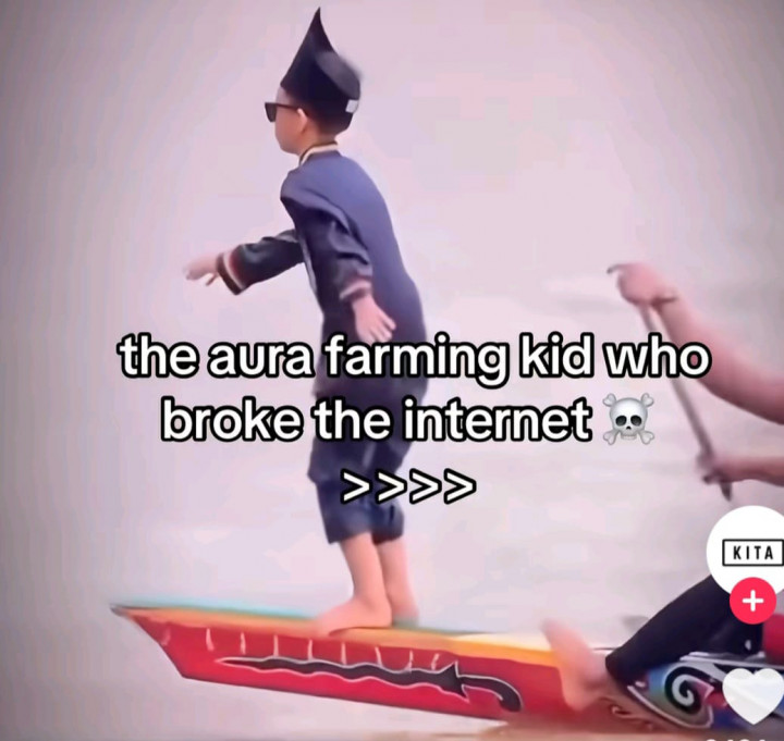 Aura Farming Populer di Jagat Medsos Lewat Pacu Jalur