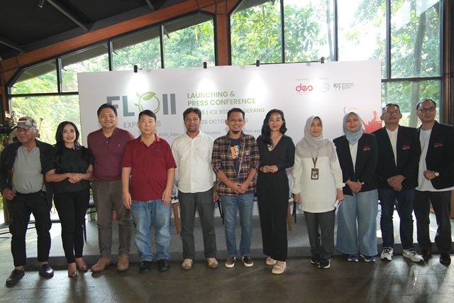   Penyelenggaraan FLOII Expo 2025, Oktober 2025 bakal jadi pameran tanaman hias dan pangan dari dalam dan luar negeri. (Foto: Dok. Istimewa)