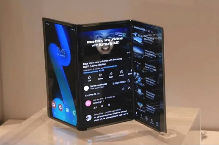 Samsung Konfirmasi Ponsel Lipat Tiga Akan Meluncur Tahun Ini