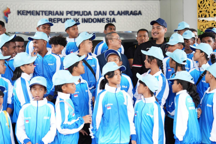 Menpora Lepas Tim Indonesia ke Gothia Cup
