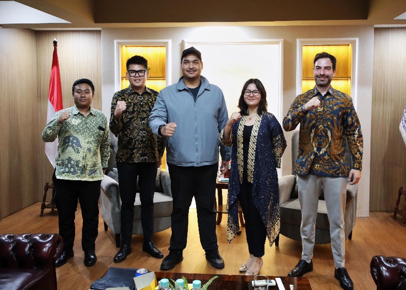 Menpora, Dito Ariotedjo, bertemu perwakilan Groof (dok. Kemenpora)