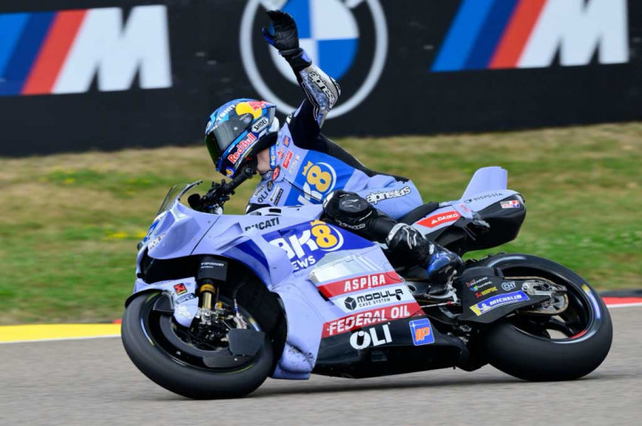 Cek Skill Usai Operasi, Alex Marquez Tetap Kompetitif di MotoGP Jerman
