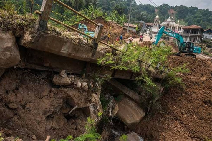 Dalam Durasi Sepekan, Bencana Longsor Terjadi di Belasan Titik di Depok