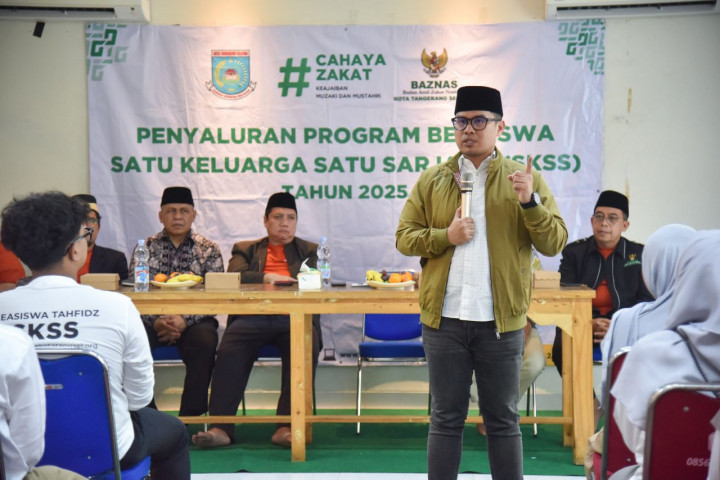 Pemkot Tangsel Bersama Baznas Salurkan Beasiswa Bagi Penghafal Al-Qur'an